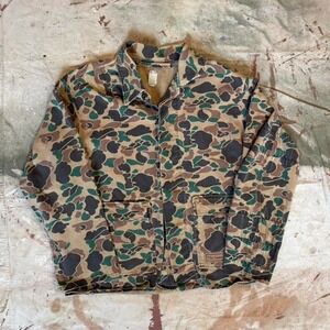 Vintage 1970s camo jacket Size large
